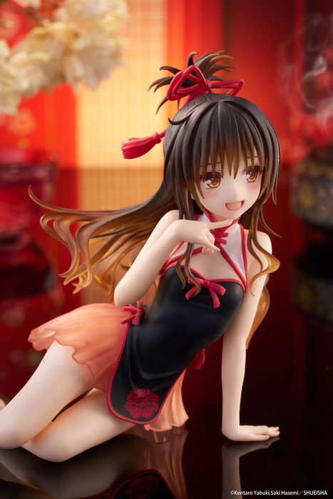 To Love-Ru Darkness Estatua PVC Desktop Cute Figure Mikan Yuki Chinese Dress Ver. 13 cm To Love-Ru Darkness Estatua PVC Desktop Cute Figure Mikan Yuki Chinese Dress Ver. 13 cm