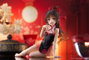 To Love-Ru Darkness Estatua PVC Desktop Cute Figure Mikan Yuki Chinese Dress Ver. 13 cm