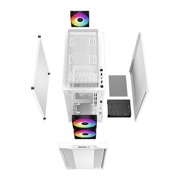 DeepCool CC360 WH ARGB Blanco DeepCool CC360 WH ARGB Blanco
