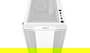 DeepCool CC360 WH ARGB Torre PC Mini ATX/ITX con Ventana de Cristal Templado, Blanco, Incluye 3 Ventiladores ARGB, Soporte para Gráficas Largas