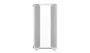 DeepCool CC360 WH ARGB Torre PC Mini ATX/ITX con Ventana de Cristal Templado, Blanco, Incluye 3 Ventiladores ARGB, Soporte para Gráficas Largas