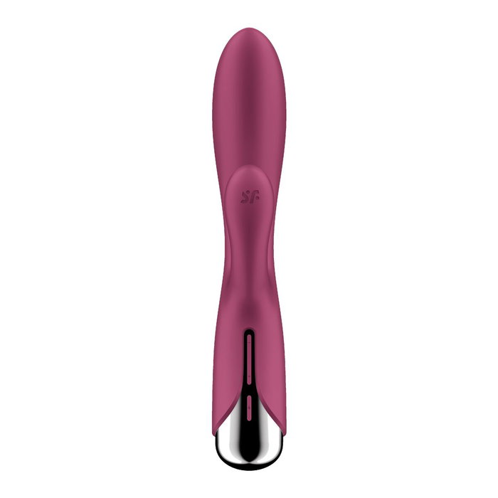 Vibrador Doble Estimulación Satisfyer Spinning Rabbit 1 Rojo