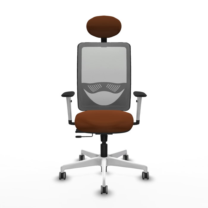 PIQUERAS Y CRESPO Silla de oficina Zulema Marrón y Gris PIQUERAS Y CRESPO Silla de oficina Zulema Marrón y Gris