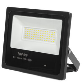 Proyector LED 50W 6.000Lm 6000K IP65 con Detector de Movimiento Integrado