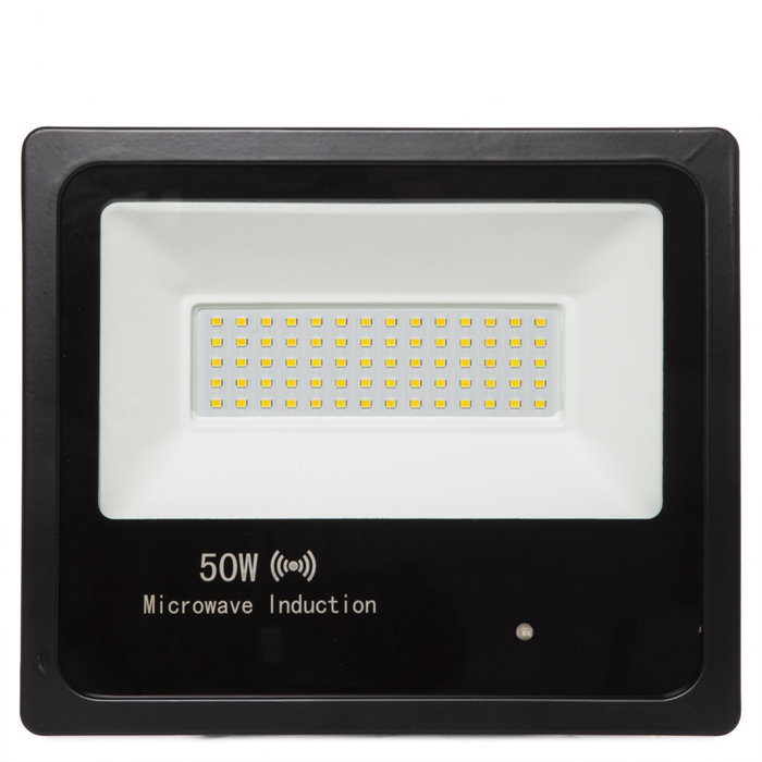 Proyector LED 50W 6000Lm 6000ºK IP65 con Detector de Movimiento Integrado 40.000H Proyector LED 50W 6000Lm 6000ºK IP65 con Detector de Movimiento Integrado 40.000H