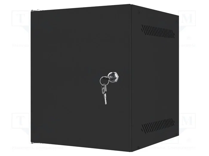 Lanberg Armario Rack de Pared 10 de 6U Negro