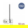 DeLOCK Antena 5G 3.3-3.8 GHz, N Hem 8 dBi, 50 cm Omnidireccional Rígida Exterior Gris