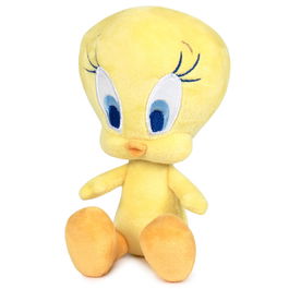 PLAY BY PLAY Piolin Tweety Looney Tunes Peluche 23 cm, Peluche Sentado