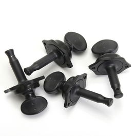 Graphtech Ratio Clavijas para Ukulele con Montaje Trasero Negro 4 Piezas