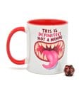 Glassstaff Taza & dados D20 Not a Mimic con regalo de D20 en caja decorativa