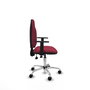 PIQUERAS Y CRESPO Silla de oficina Algarra Granate con Brazos 1D