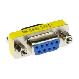 ACT Adaptador D-sub 9 polos hembra a 9 polos hembra