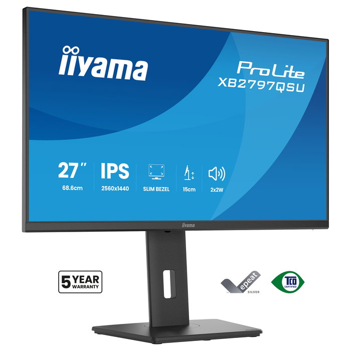 iiyama ProLite XB2797QSU-B1 Monitor de 27 pulgadas iiyama ProLite XB2797QSU-B1 Monitor de 27 pulgadas