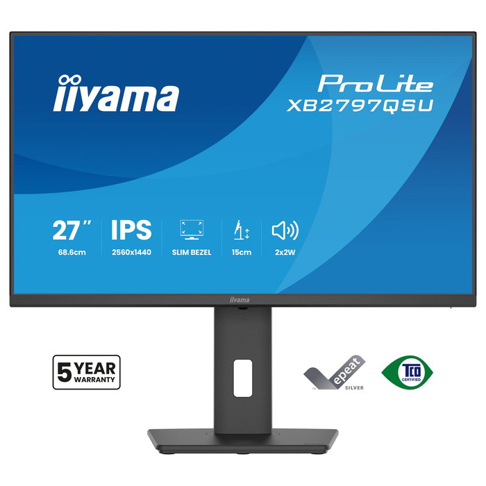 iiyama ProLite XB2797QSU-B1 Monitor de 27 pulgadas iiyama ProLite XB2797QSU-B1 Monitor de 27 pulgadas