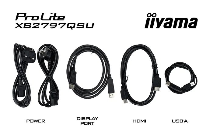 iiyama ProLite XB2797QSU-B1 Monitor QHD de 27 pulgadas IPS iiyama ProLite XB2797QSU-B1 Monitor QHD de 27 pulgadas IPS