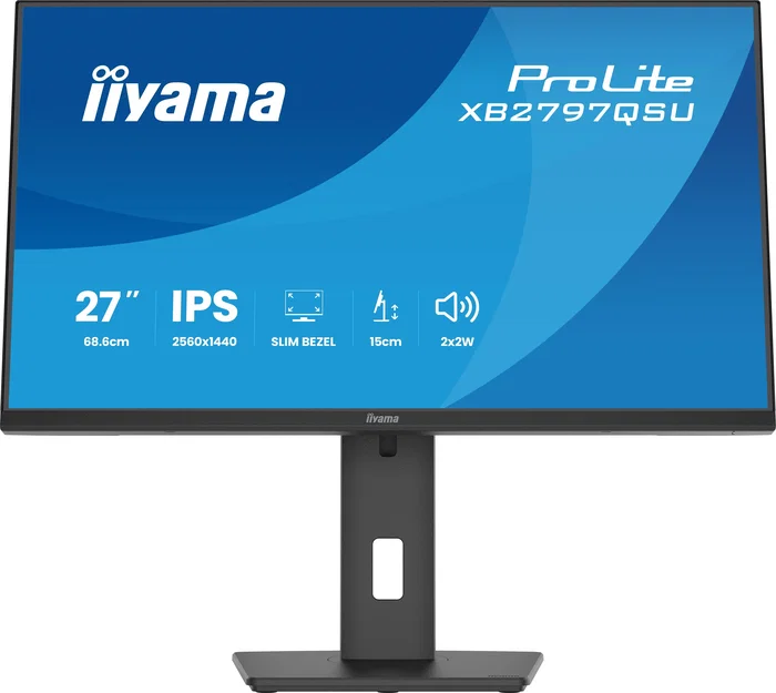 iiyama ProLite XB2797QSU-B1 Monitor QHD de 27 pulgadas IPS iiyama ProLite XB2797QSU-B1 Monitor QHD de 27 pulgadas IPS