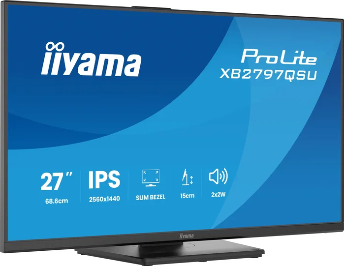 iiyama ProLite XB2797QSU-B1 Monitor QHD de 27 pulgadas IPS iiyama ProLite XB2797QSU-B1 Monitor QHD de 27 pulgadas IPS