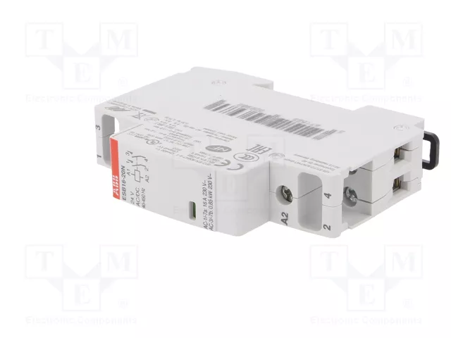 ABB ESB Contactor de instalación 2-polar 16A 24VAC/24VDC