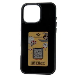Realpower Magic Case para iPhone 16 Pro, Negro, Compatible con MagSafe