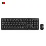 NGS Cocoa Kit Combo Teclado Multimedia y Ratón con Cable, QWERTY Portugués, Negro, USB, Teclas Windows, Teclado 100% con Numpad, Ratón Óptico 1000 DPI Ambidiestro