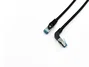 Equip Cable de Red Cat6a S/FTP 5m Negro con Conector RJ-45 Angular