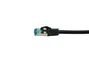 Equip Cable de Red Cat6a S/FTP 5m Negro con Conector RJ-45 Angular