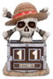 Nemesis Now Calendario perpetuo One Piece Luffy Jolly Roger 16 cm