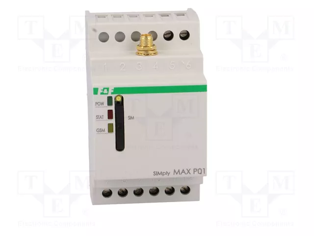 F&F Controlador modular GSM PLC MAX para raíl DIN F&F Controlador modular GSM PLC MAX para raíl DIN
