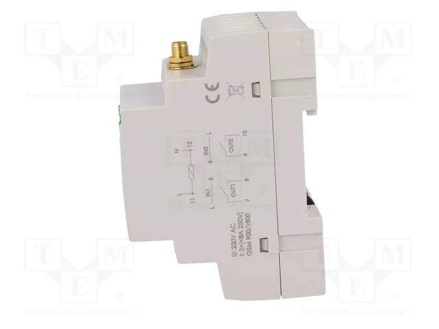 F&F Controlador modular GSM PLC MAX para raíl DIN F&F Controlador modular GSM PLC MAX para raíl DIN