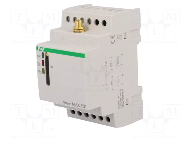 F&F Controlador modular GSM PLC MAX para raíl DIN F&F Controlador modular GSM PLC MAX para raíl DIN