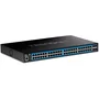 Trendnet TEG-3524S Switch Gestionado 48 Puertos Gigabit Ethernet (10/100/1000) con 4 SFP+, SNMP, Montaje en Rack, Negro