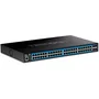 Trendnet TEG-3524S Switch Gestionado 48 Puertos Gigabit Ethernet (10/100/1000) con 4 SFP+, SNMP, Montaje en Rack, Negro