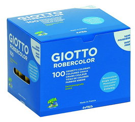 Tizas Monocolor Estuche 100 Robercolor Amarillo