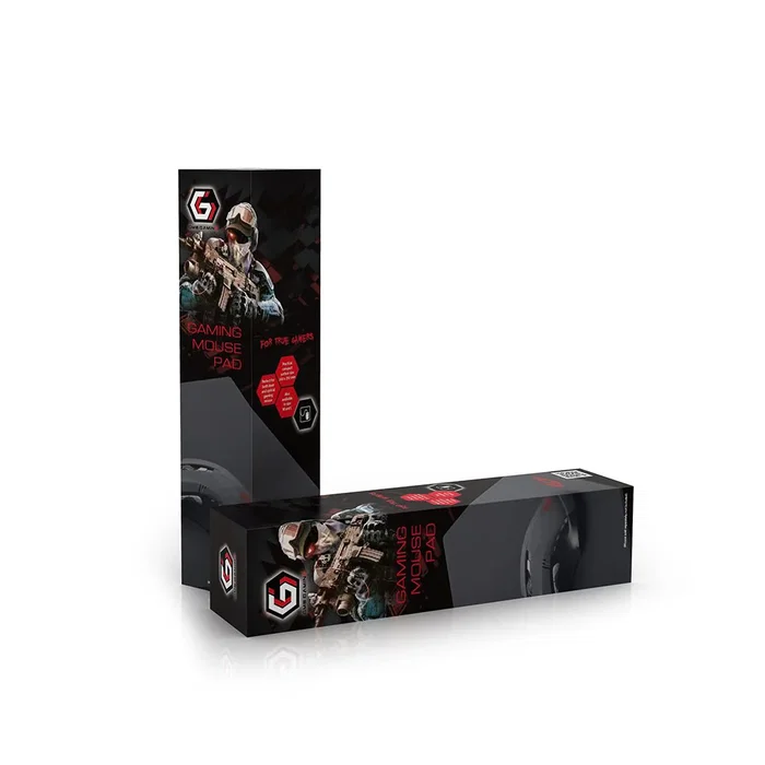 Gembird MP-GAME-XL Alfombrilla de ratón para Gaming Tamaño XL 900x350 mm, Tela y Caucho, Negra con Base Antiderrapante