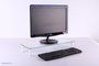 Newstar Neomounts NSMONITOR10 Soporte Elevador Transparente para Monitor