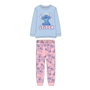 Cerdá Pijama Largo Single Jersey Stitch 10 Años Light Blue