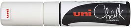 Marcador Tiza Liquida Uni-Ball Chalk Marker (Pwe-8K) 8.0 Mm Blanco (Set de 6)