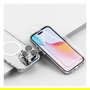 4smarts Kit Premium 3 en 1 para iPhone 16 Pro: Funda Transparente, Protector Pantalla 9H, Cargador Blanco