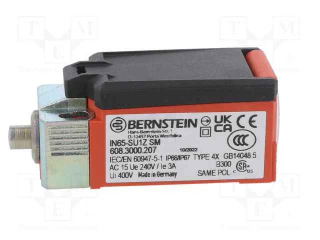 BERNSTEIN AG Interruptor de fin de carrera NO + NC M20 IP66