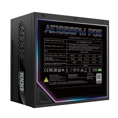 Gigabyte GP-AE1000PM PG5 1000W 80+ Platinum Modular ATX