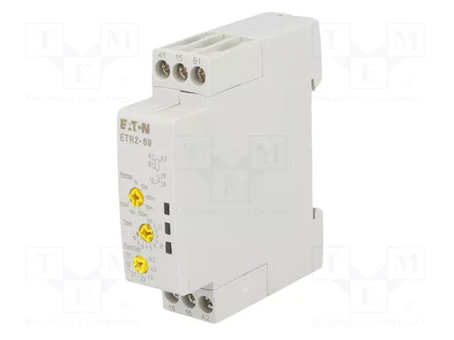 EATON ELECTRIC ETR2-69 Relé de tiempo 24-240VAC SPDT