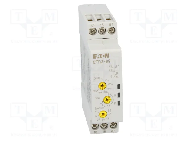 EATON ELECTRIC ETR2-69 Relé de tiempo 24-240VAC SPDT