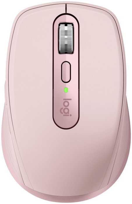 Logitech MX Anywhere 3S Rosa, Ratón Inalámbrico 8000 DPI, Bluetooth/RF