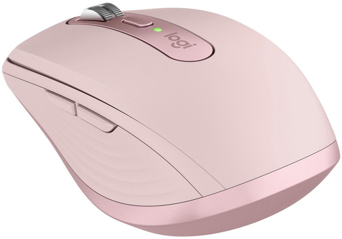 Logitech MX Anywhere 3S Rosa, Ratón Inalámbrico 8000 DPI, Bluetooth/RF
