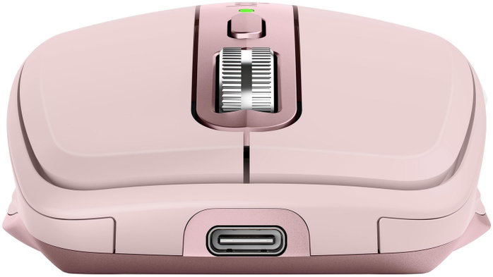 Logitech MX Anywhere 3S Rosa, Ratón Inalámbrico 8000 DPI, Bluetooth/RF