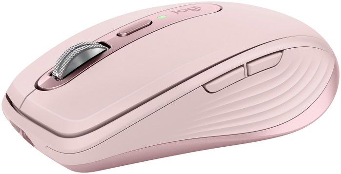 Logitech MX Anywhere 3S Rosa, Ratón Inalámbrico 8000 DPI, Bluetooth/RF