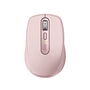 Logitech MX Anywhere 3S Ratón Inalámbrico Rosa - 8000 DPI, Sensor Darkfield, Quiet Clicks, Bluetooth, USB-C, 70 días Batería