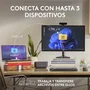 Logitech MX Anywhere 3S Rosa, Ratón Inalámbrico 8000 DPI, Bluetooth/RF