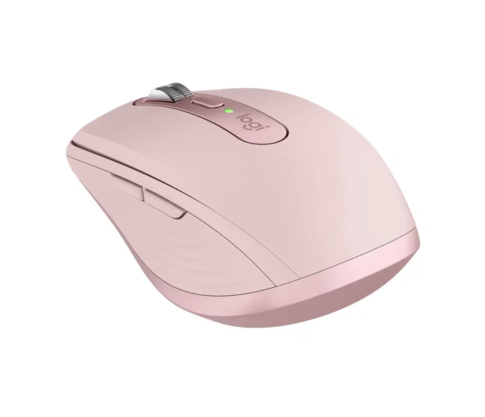 Logitech MX Anywhere 3S Rosa, Ratón Inalámbrico 8000 DPI, Bluetooth/RF