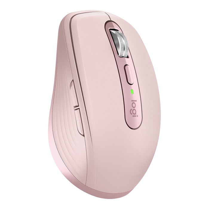 Logitech MX Anywhere 3S Rosa, Ratón Inalámbrico 8000 DPI, Bluetooth/RF
